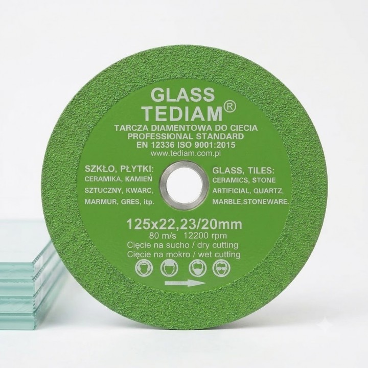 Tarcza diamentowa GLASS TEDIAM