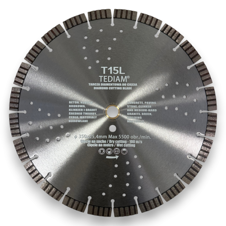Tarcza diamentowa T15L TEDIAM